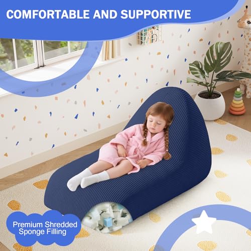 COMAX Unicorn Bean Bag Chair for Kids with Filler, Pink H562644