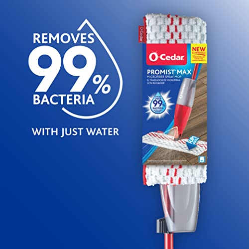 O-Cedar ProMist MAX Spray Mop with 3 Extra Refills, Red R149900