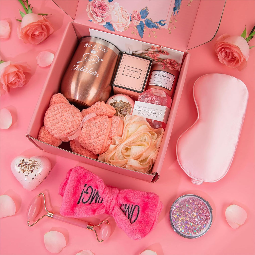 Rose Bath Relaxing Gift Set for Women Birthday U257257