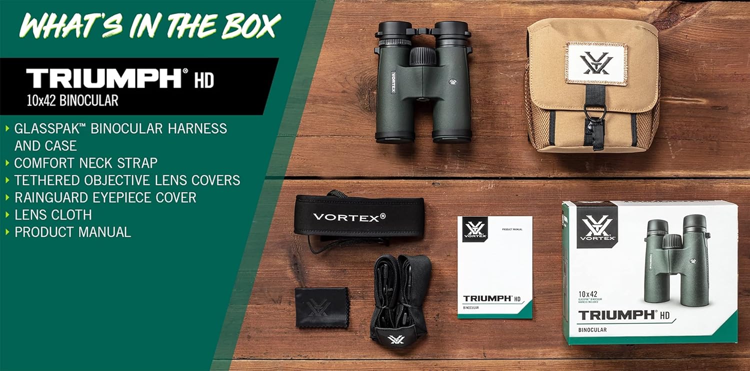 Vortex Optics Triumph HD 10x42 Binoculars H9149