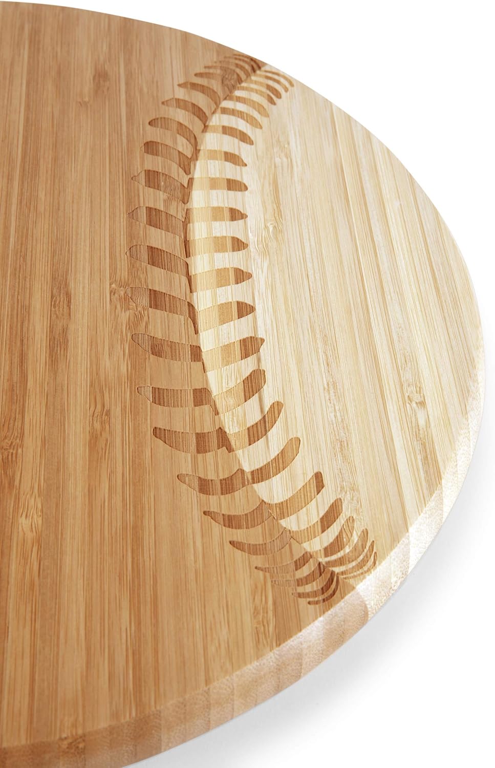TOSCANA Picnic Time Home Run Baseball Cheese Board Bamboo C331200