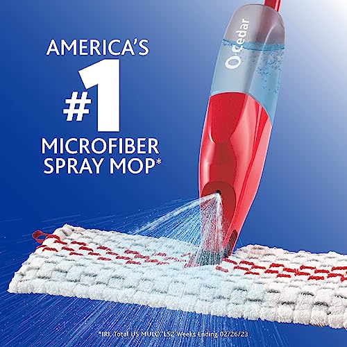 O-Cedar ProMist MAX Spray Mop with 3 Extra Refills, Red R149900