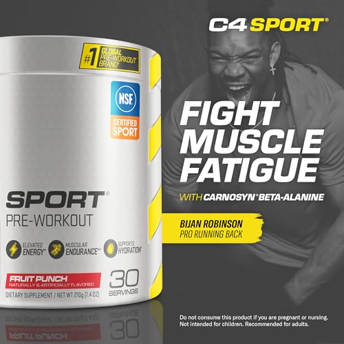 Cellucor C4 Sport Pre Workout Powder Watermelon, NSF Certified for Sport, 30 Servings P484457