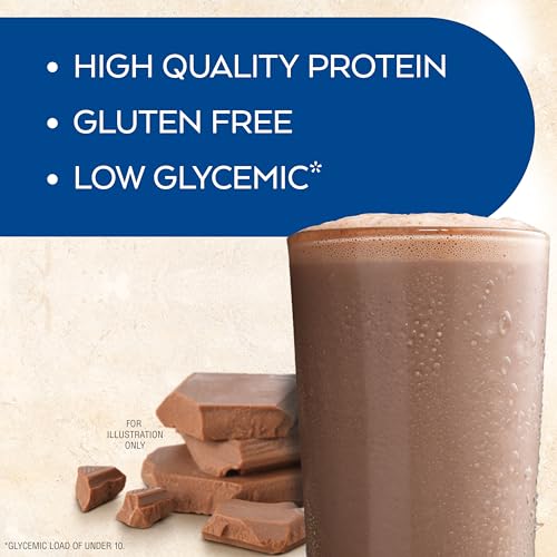 Atkins Creamy Milk Chocolate PLUS Protein Shake, 30g Protein, 12 Count Z1448