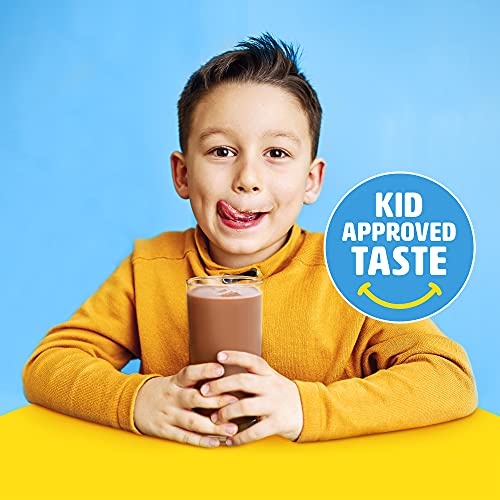 Carnation Breakfast Essentials Ready to Drink with Fiber, Rich Milk Chocolate, 8 FL OZ Carton (Pack of 24) P616078