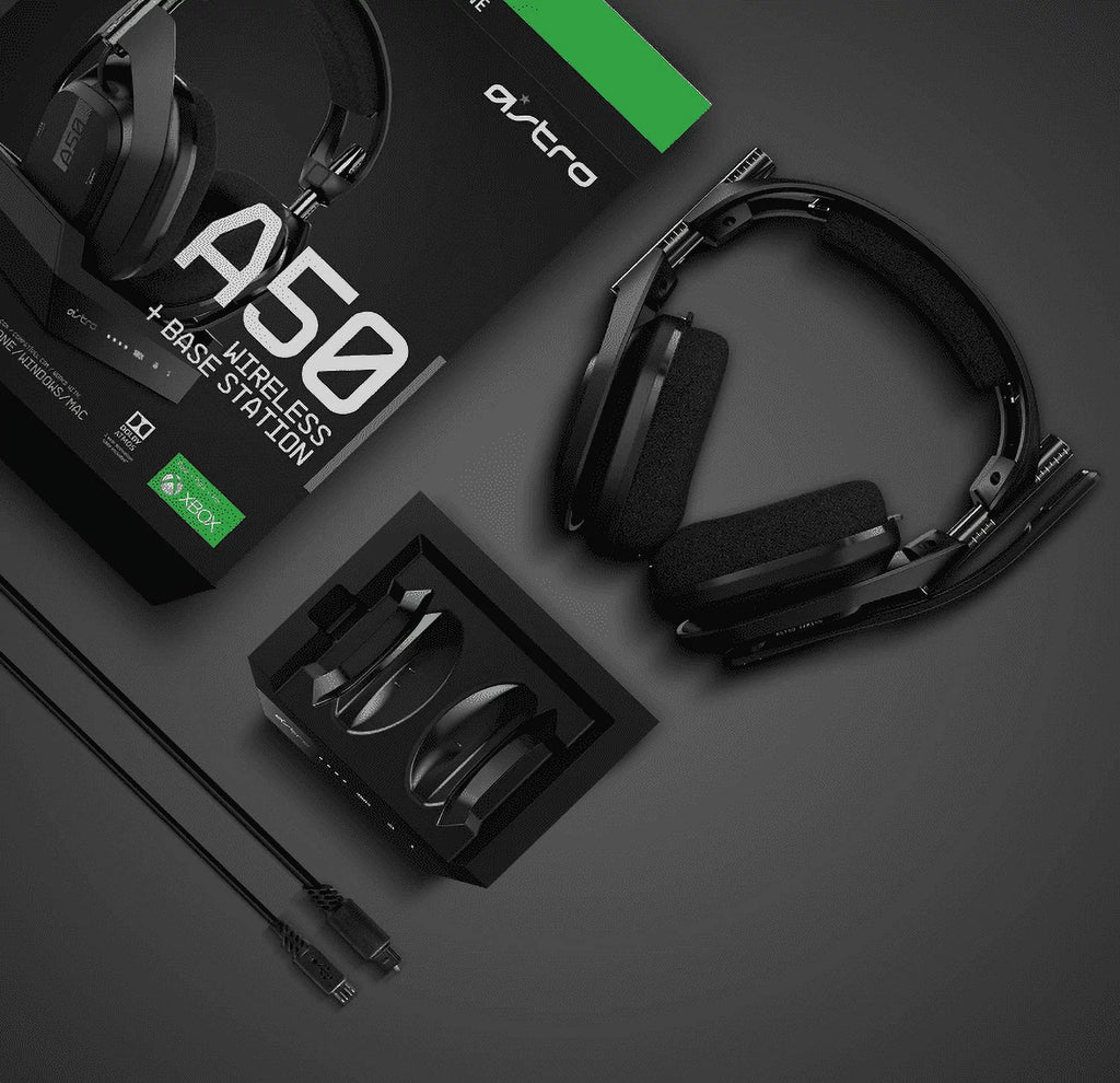Restored ASTRO Gaming A50 Wireless Headset + Base Station Gen 4 for Xbox Series X R9356