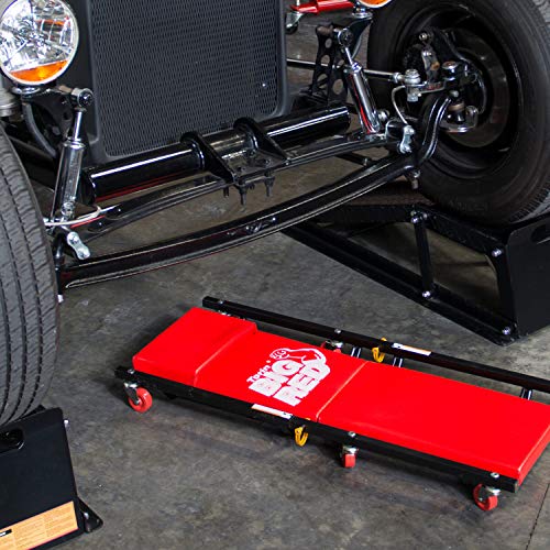 BIG RED Torin Hydraulic Trolley Floor Jack with Storage Case, 1.5 Ton Capacity, Black J906585