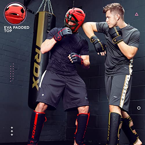 RDX Boxing Headgear MMA Muay Thai with Removable Face Grill Y6691