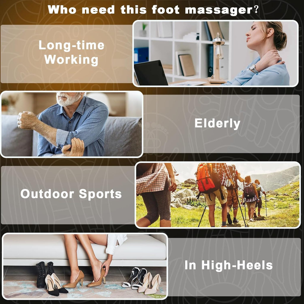 EMS Foot Massager Pad for Neuropathy Pain Relief Y320