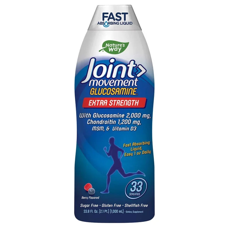 Nature's Way Extra Strength Joint Movement Natural Berry Flavor 33.8 oz 2 Pack Q908643