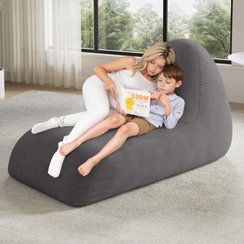 COMAX Unicorn Bean Bag Chair for Kids with Filler, Pink H562644