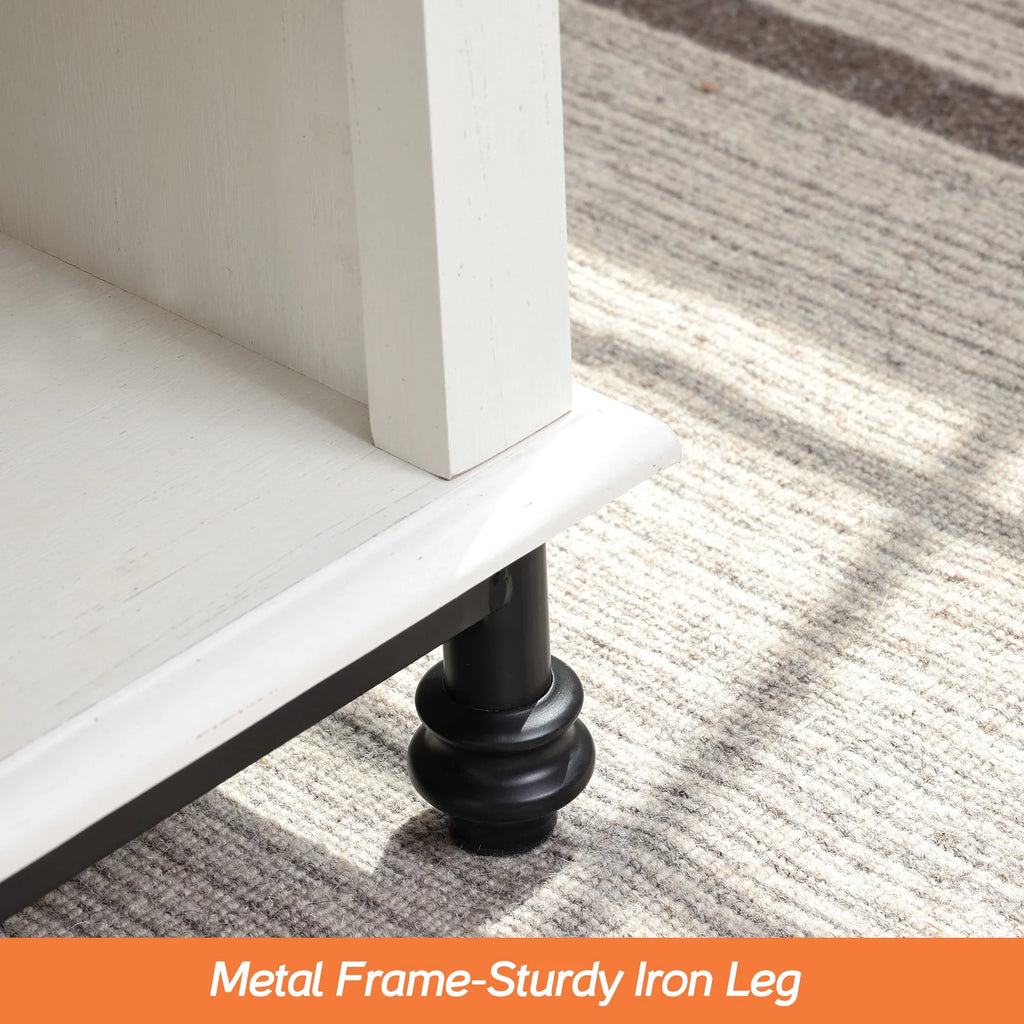 Wampat Farmhouse Coffee Table with Drawer P990