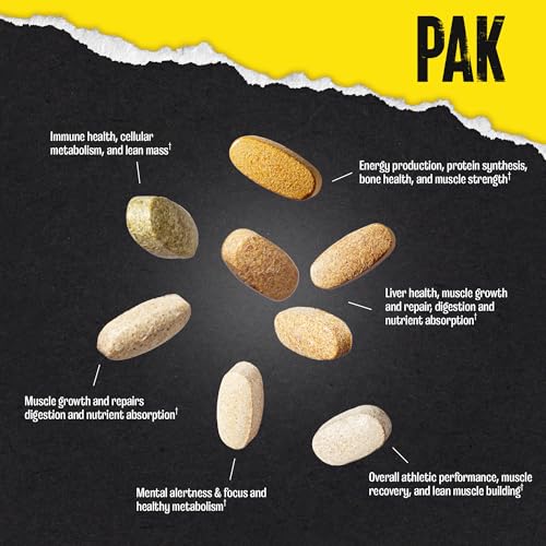 Animal Pak Daily Multivitamin & Supplement Pack for Men and Women, 30 Count F8200
