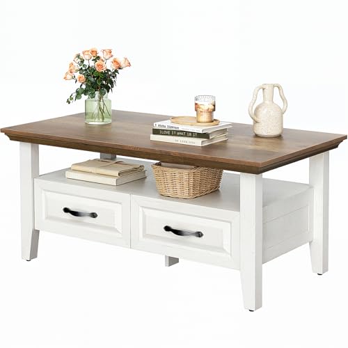 Marsail Lift Top Coffee Table with Storage, Natural Oak L27078