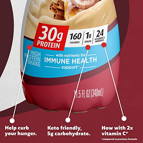 Premier Protein Shake Café Latte, 30g Protein, 11.5 fl oz, 12 Pack B4466