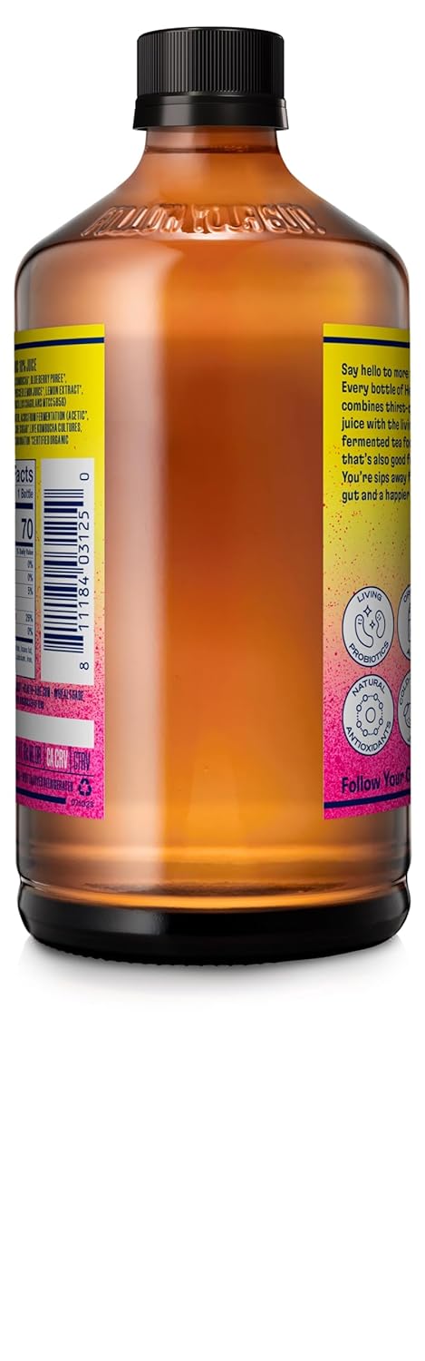 Health-Ade Organic Berry Lemonade Kombucha, 16 oz W727
