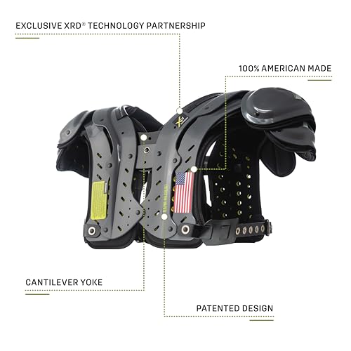 X2 Football Shoulder Pads Lightweight for Adult Men & High School Players T440