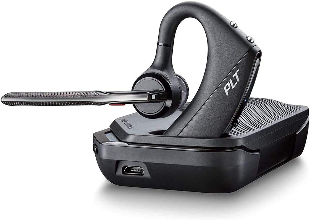 Plantronics Voyager 5200 UC Poly Bluetooth Monaural Headset Noise Canceling A51966