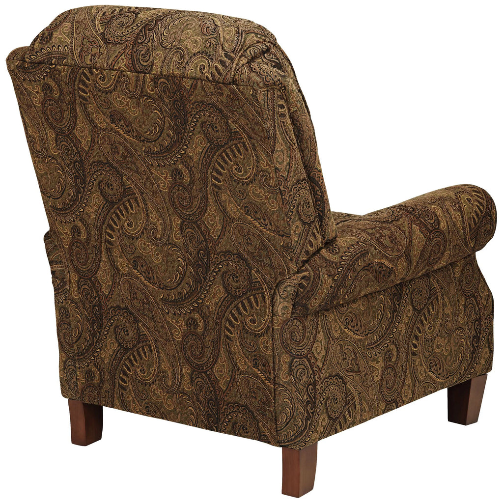 Kensington Hill Beaumont Warm Brown Paisley Fabric Recliner Chair K88903