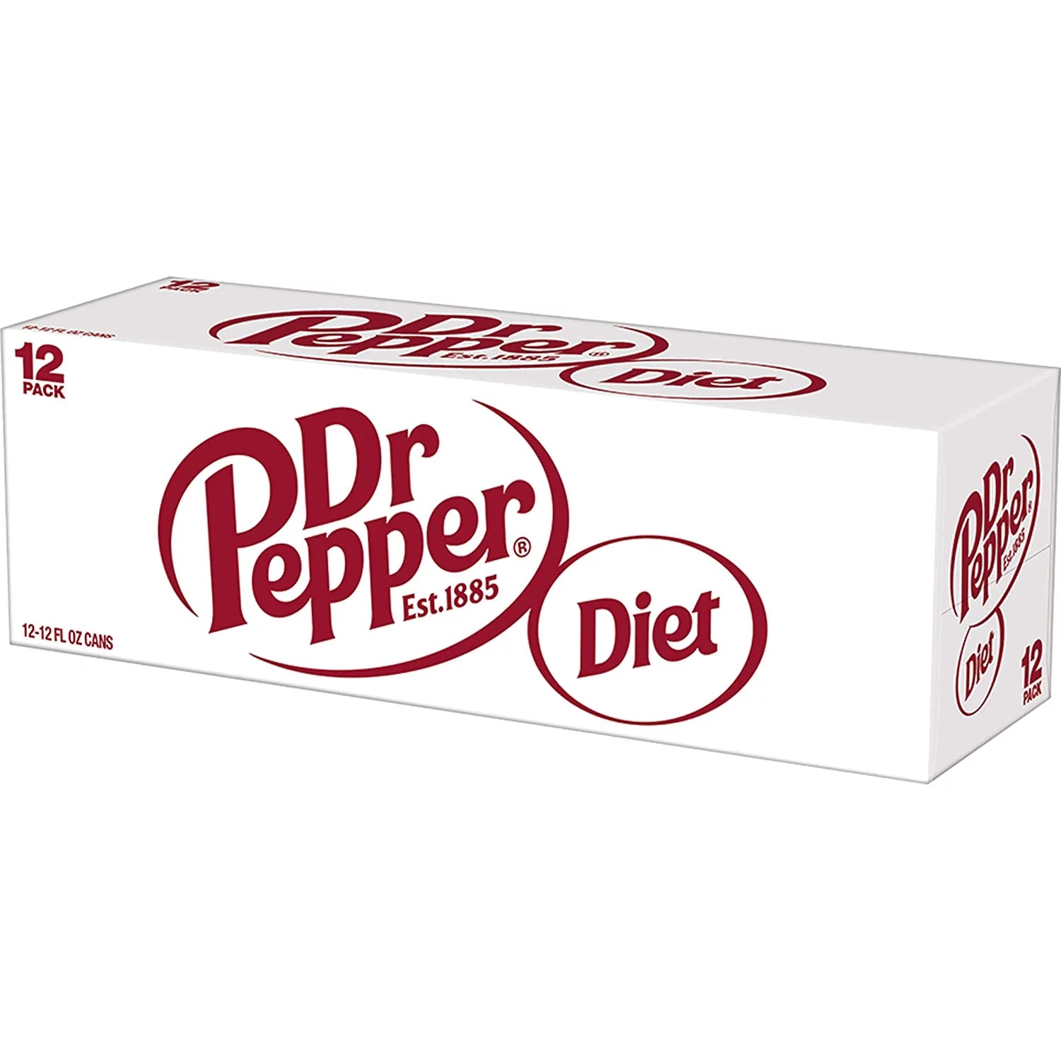 Diet Dr Pepper Soda 12oz Cans, 18 Pack T864