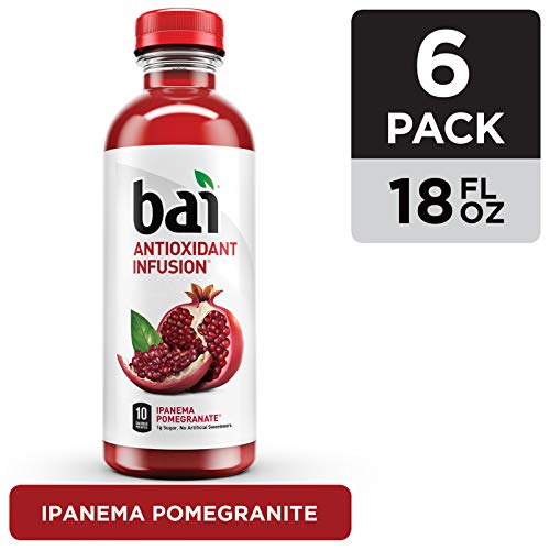 Bai Coconut Flavored Water, Molokai Coconut, 18 fl oz Bottles (Pack of 12) N9326