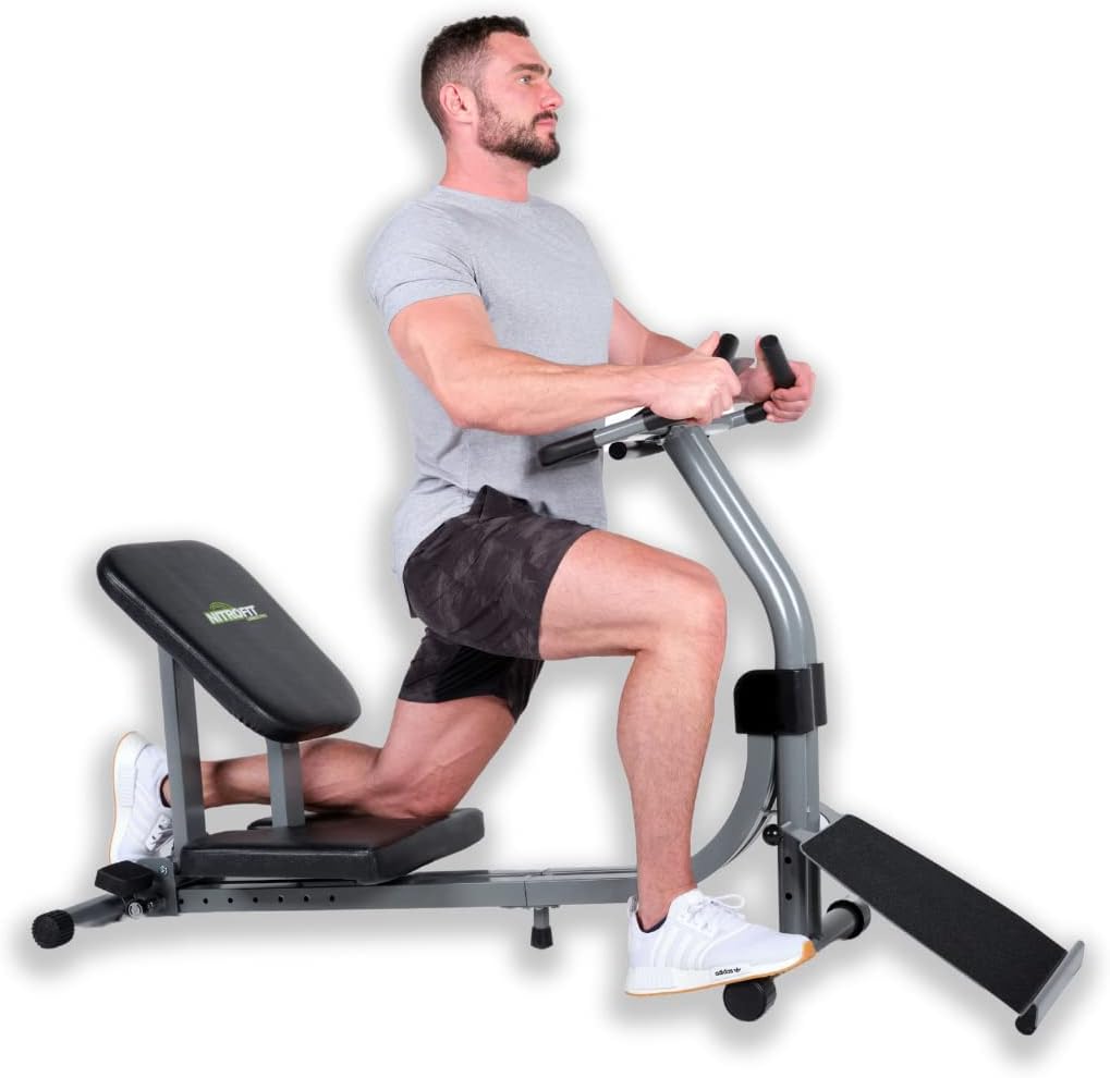Nitrofit Limber Pro Full Body Stretching Machine with Adjustable Sliding Seat P72760