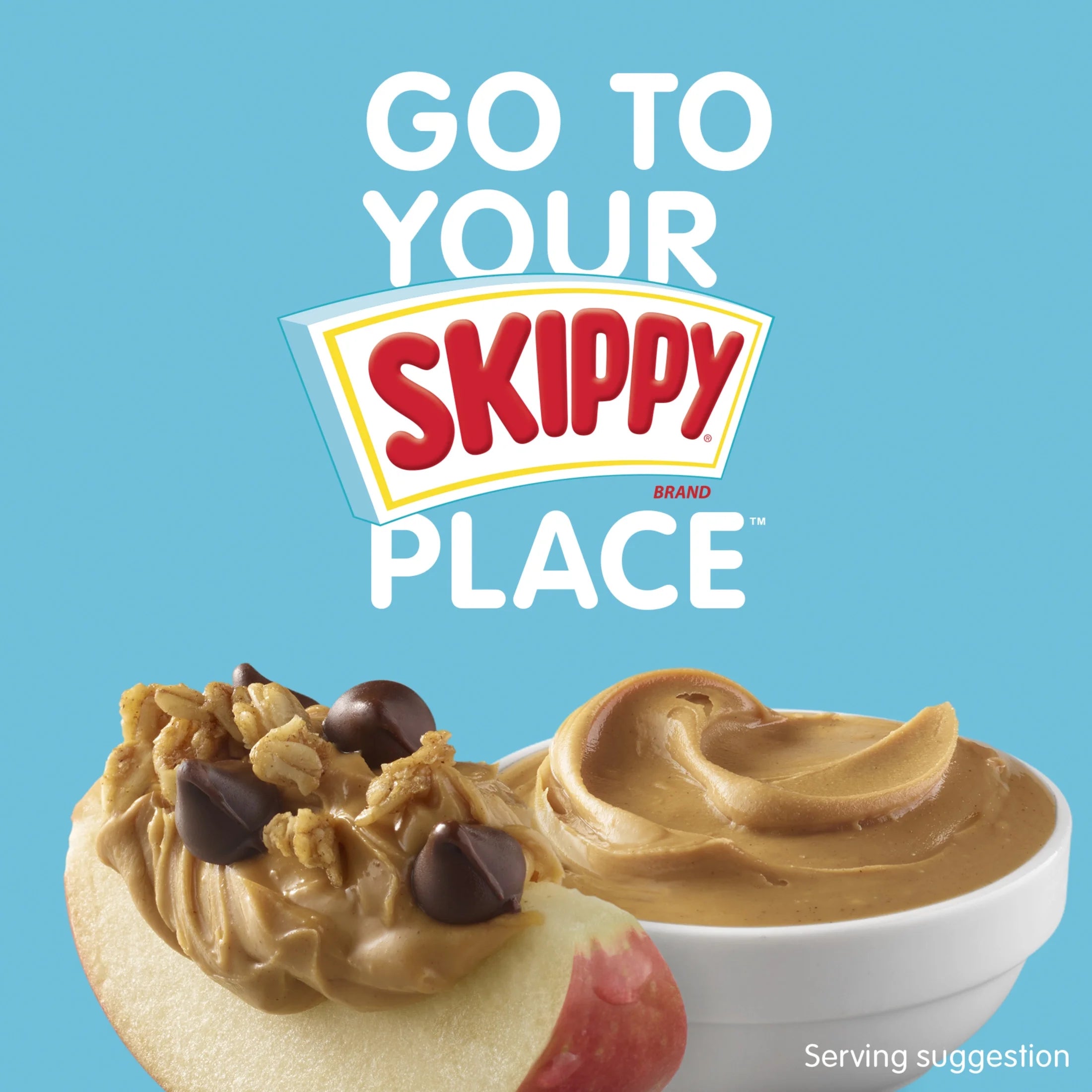 SKIPPY Creamy Peanut Butter Squeeze Packs, 1.15 oz (64 Count) M801702