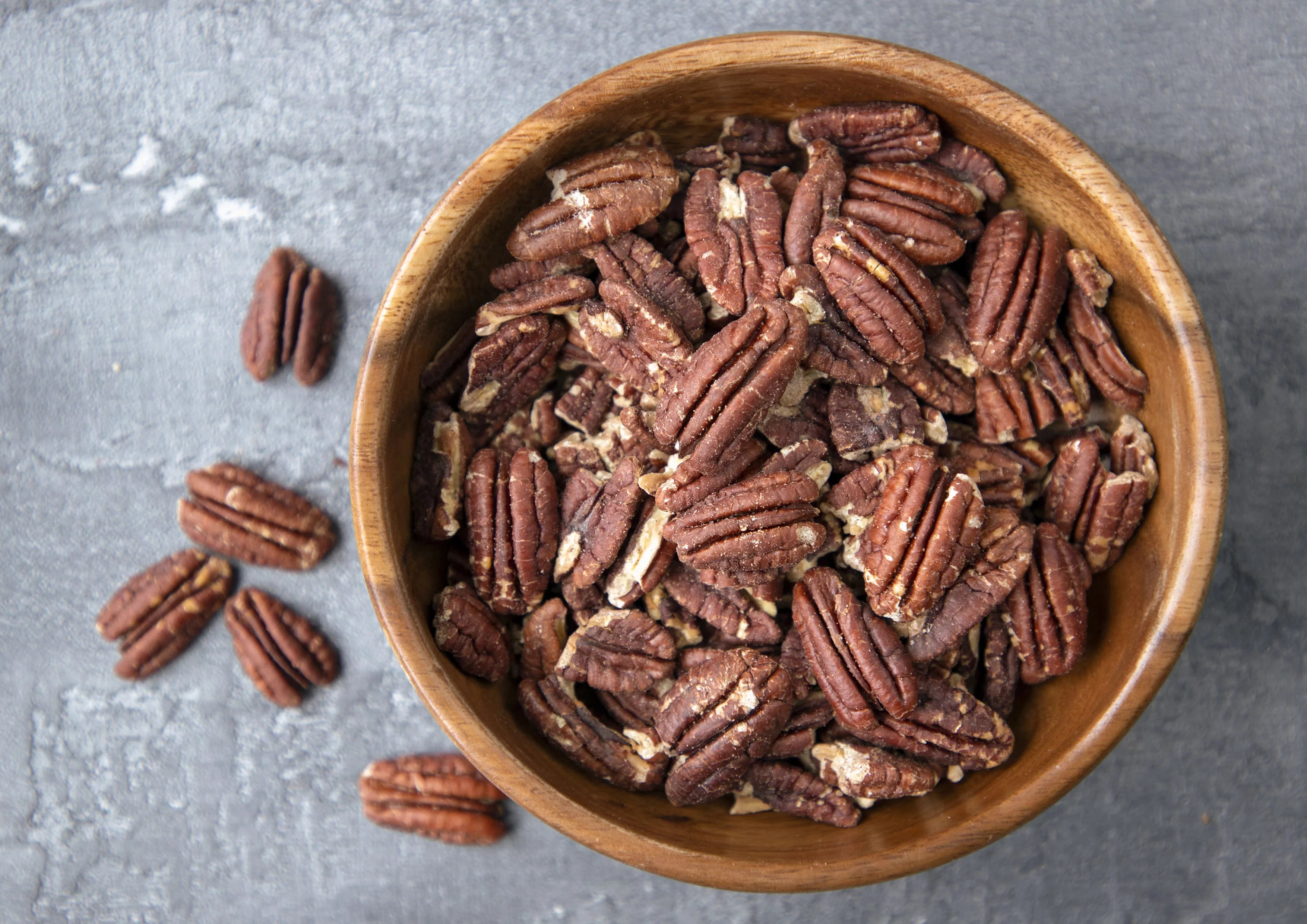 Organic Roasted Pecan Halves with Himalayan Salt, 1 Pound by Food to Live M464