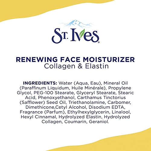 St. Ives Renewing Collagen & Elastin Moisturizer, 10 oz V31088