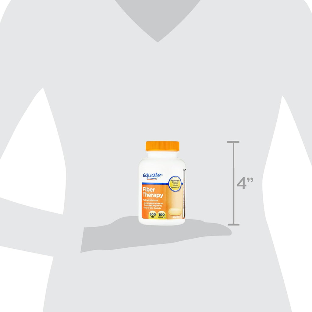 Fiber Therapy Methylcellulose 500mg, 100ct Z228