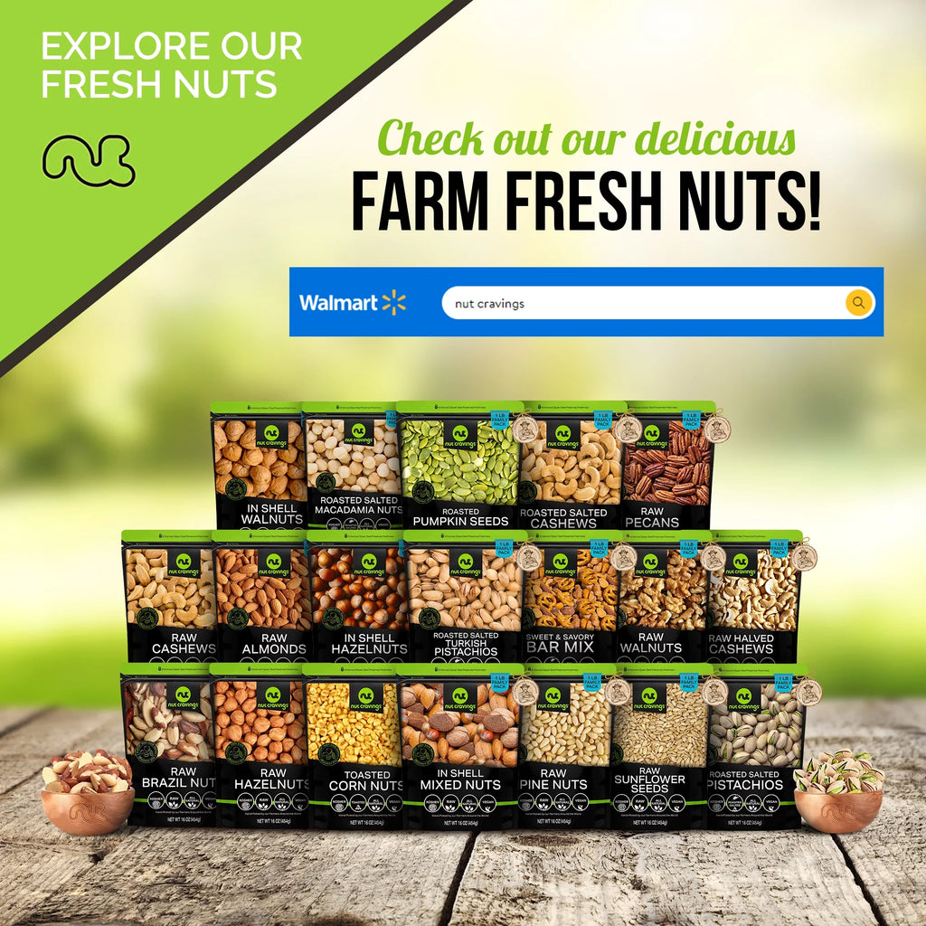 Nut Cravings Brazil Nuts, Raw In Shell, Whole 32oz V6414