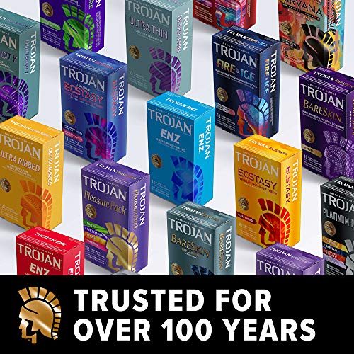 Trojan Magnum Lubricated Condoms, 3 Count M267