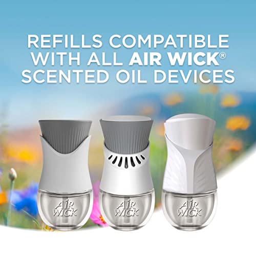 Air Wick Plug in Scented Oil Refill, 5 ct, Hibiscus and Blooming Orchids L4010