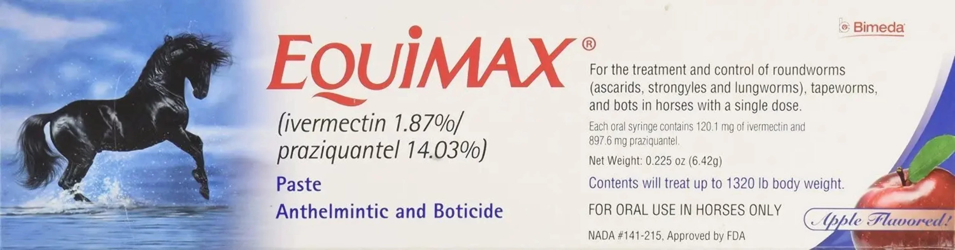 Equimax Horse Wormer Tapes 6 Tubes M541926