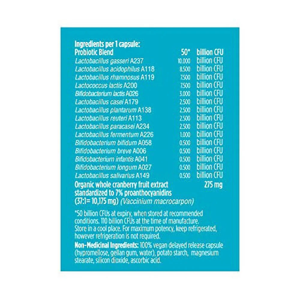 GENUINE HEALTH UTI Women's Advanced Gut Health Probiotic, 30 CT Z96753