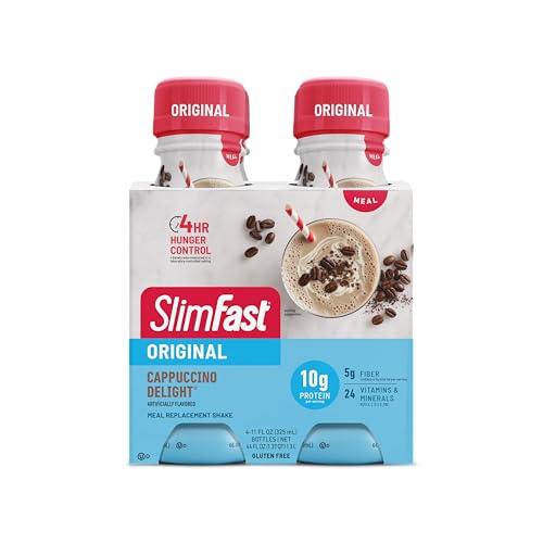 SlimFast Meal Replacement Shake, Creamy Milk Chocolate, 11 Fl Oz, 12 Count Q3335