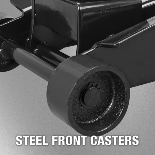Torin T83505W BlackJack Hydraulic Low Profile Steel Racing Floor Jack, 3 Ton Capacity U93889