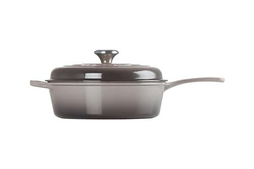 Le Creuset Enameled Cast Iron Signature Cassadou, 3.75 qt., White L5985