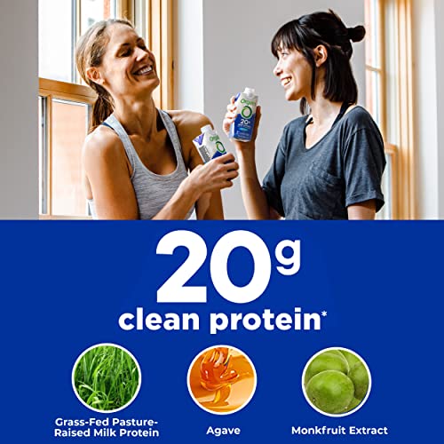 Orgain Clean Protein Shake, Vanilla Bean, 20g Whey, 11 Fl Oz (Pack of 12) L4233