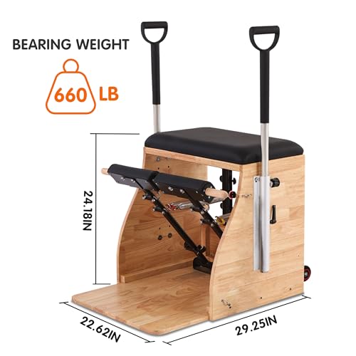 Pilates Chair Reformer Machine for Home Fitness T25777