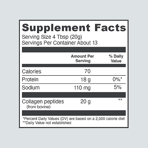 Vital Proteins Collagen Peptides Powder, Unflavored 5 oz Canister O142