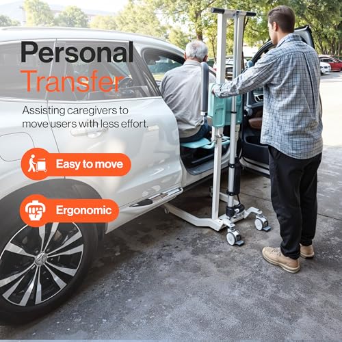 SuperHandy GoRise Electric Floor to Stand Lift - 500 Lbs Capacity, Portable I87904
