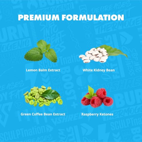 Sculpt Nation by V Shred Daytime Metabolism Support - 60 Veggie Pills, 2 Pack I40872
