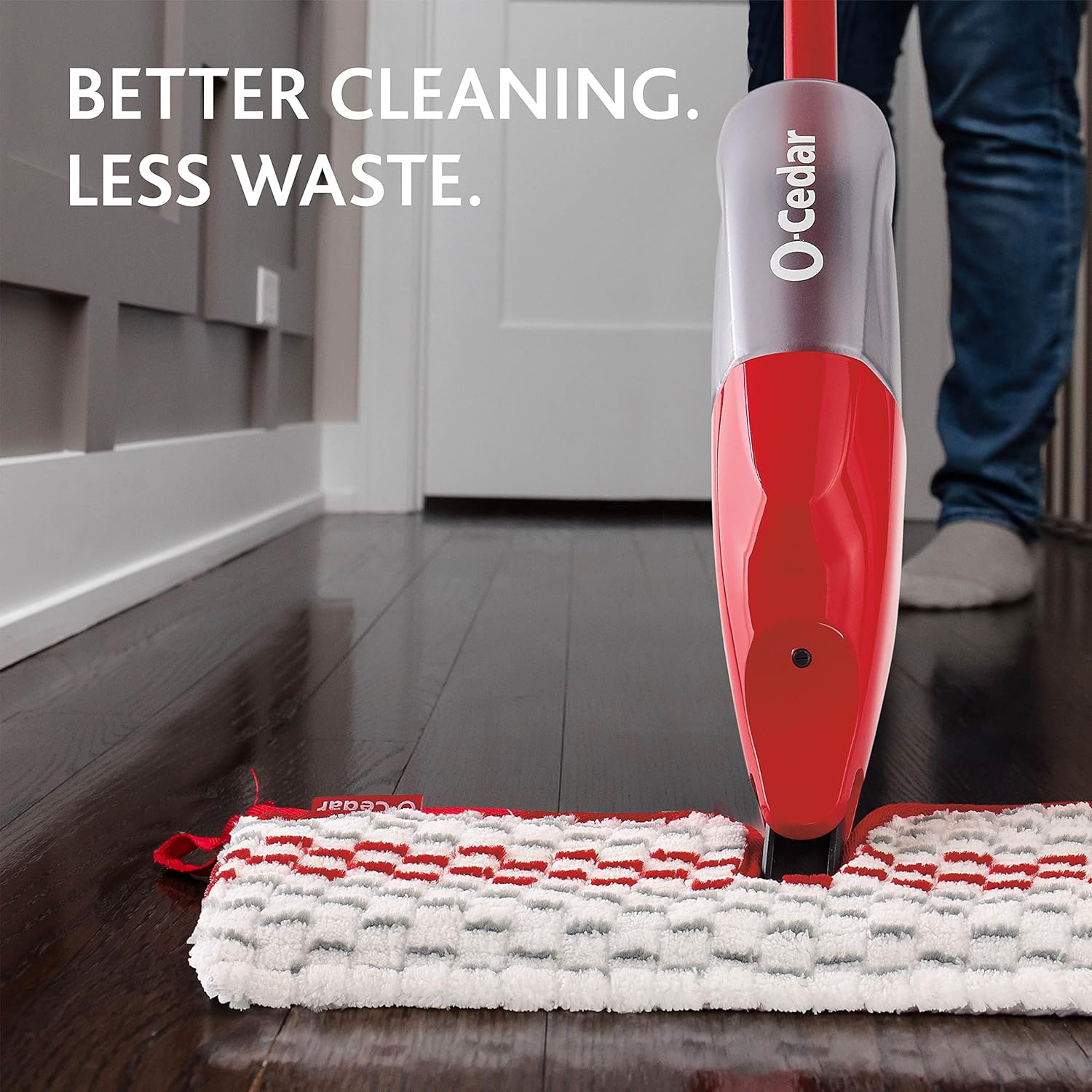 O-Cedar ProMist MAX Microfiber Spray Mop with 4 Refills O581
