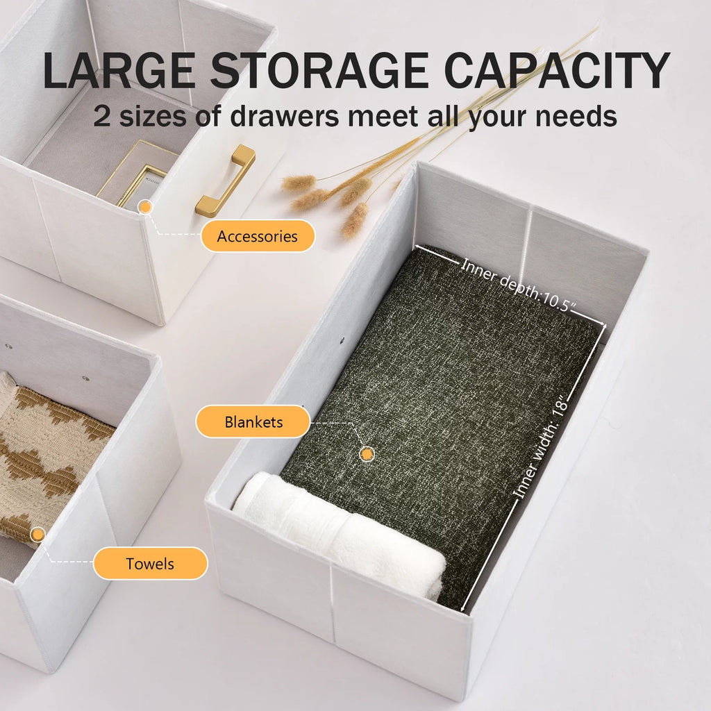 Bigroof Clothes Storage Organizer for Closet Entryway Bedroom T729914