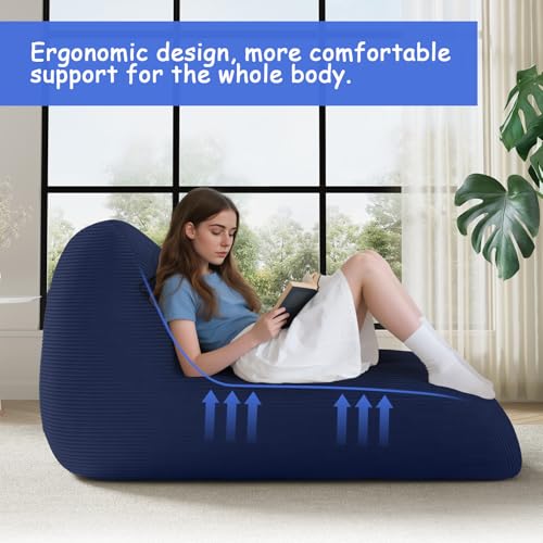 COMAX Unicorn Bean Bag Chair for Kids with Filler, Pink H562644