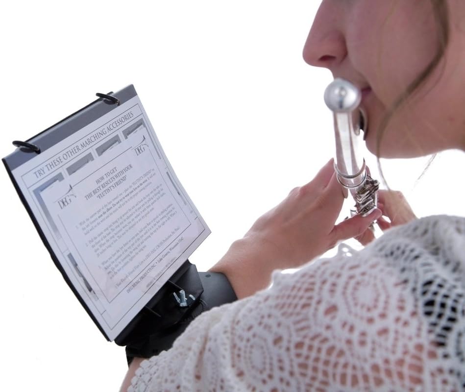 DEG Flutist Friend Marching Lyre V377120