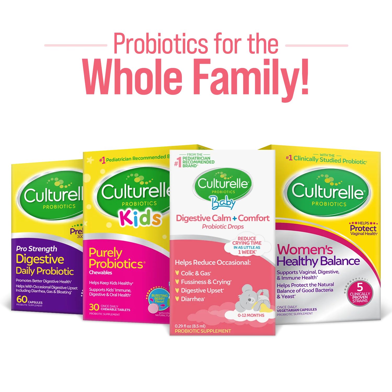 Culturelle Baby Digestive Calm + Comfort Probiotic Drops, 0-12 Months H465973