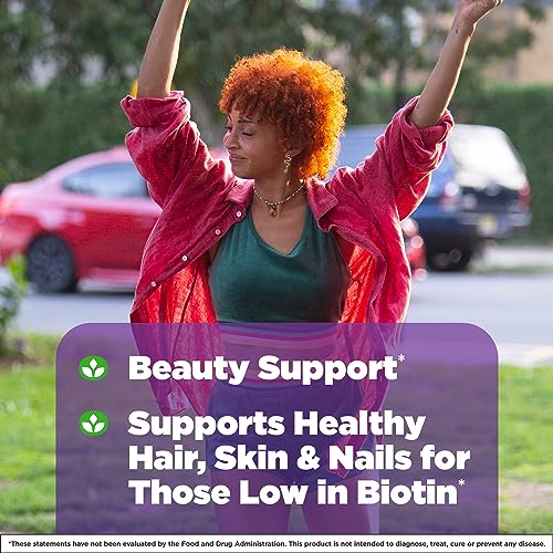 Natrol Beauty Biotin 10000mcg Dietary Supplement, 200 Tablets W487