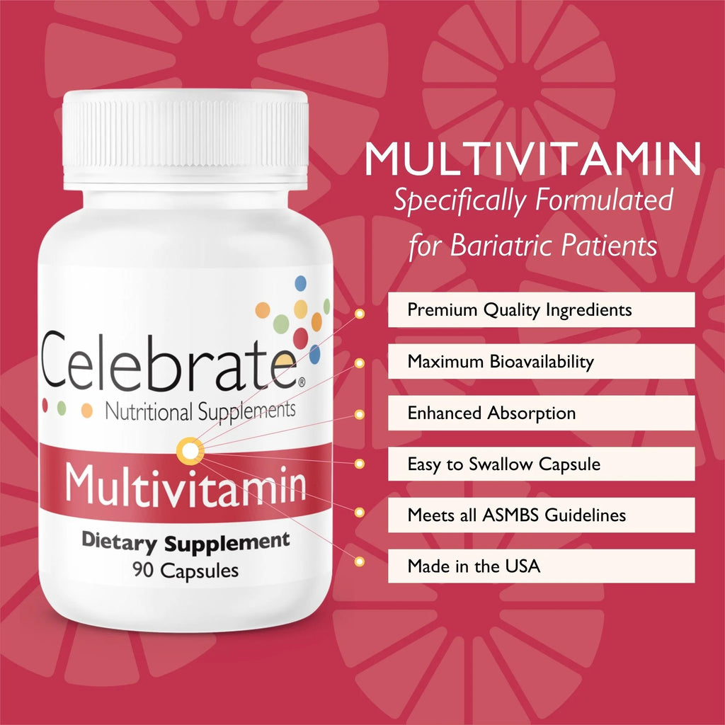 Celebrate Vitamins Bariatric Multivitamin without Iron Capsules, 90 Count Z117424